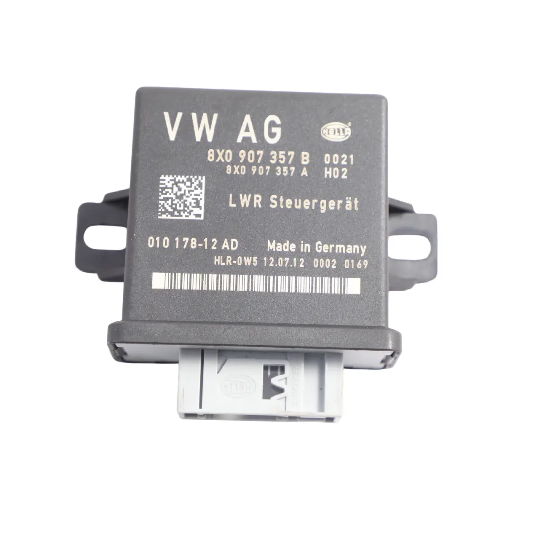 Headlight Head Lamp Range Control Unit Module ECU to Audi A1 8X Q3 8U with Part number 8X0907357B Audi A1 8X Q3 8U Headlight Head Lamp Range Control Unit Module ECU - SKU 8X0907357B - Part number 8X0907357B