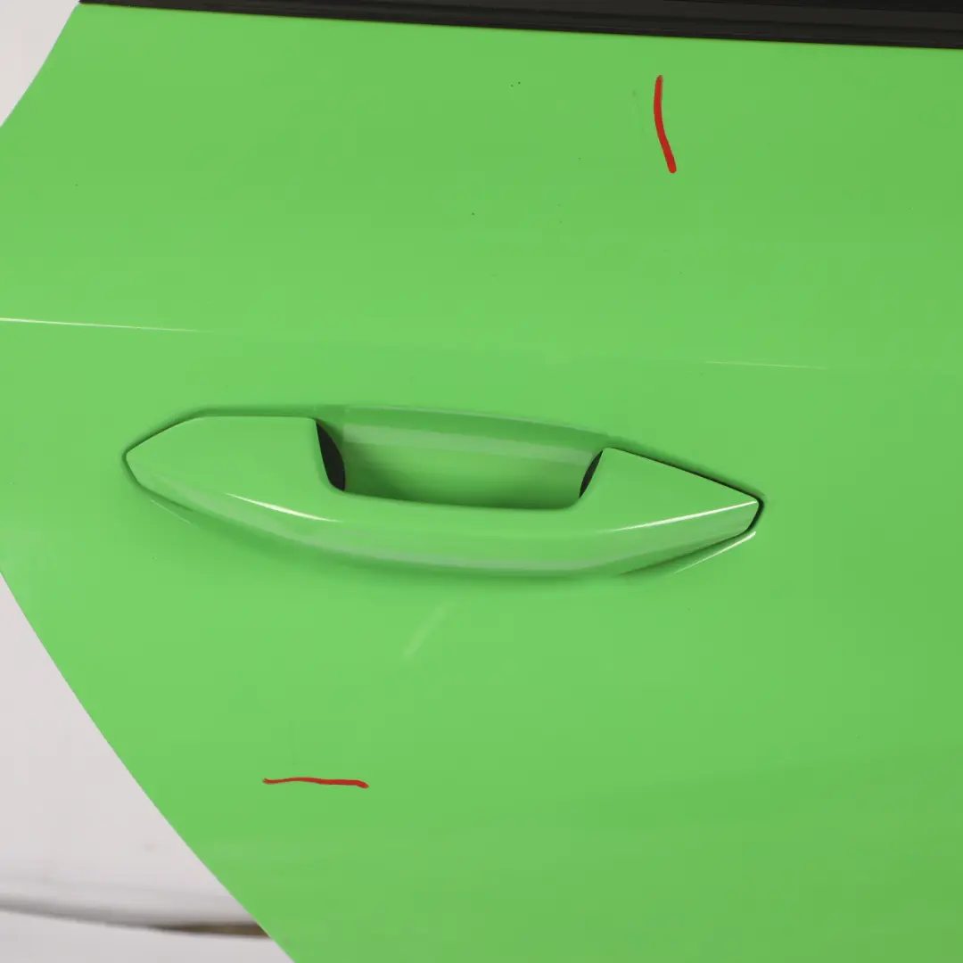Audi A3 8Y Limousine Door Rear Right O/S Covering Panel Kyalami Green - Z6A - SKU 8Y5833052A-KYG - Part number 8Y5833052A