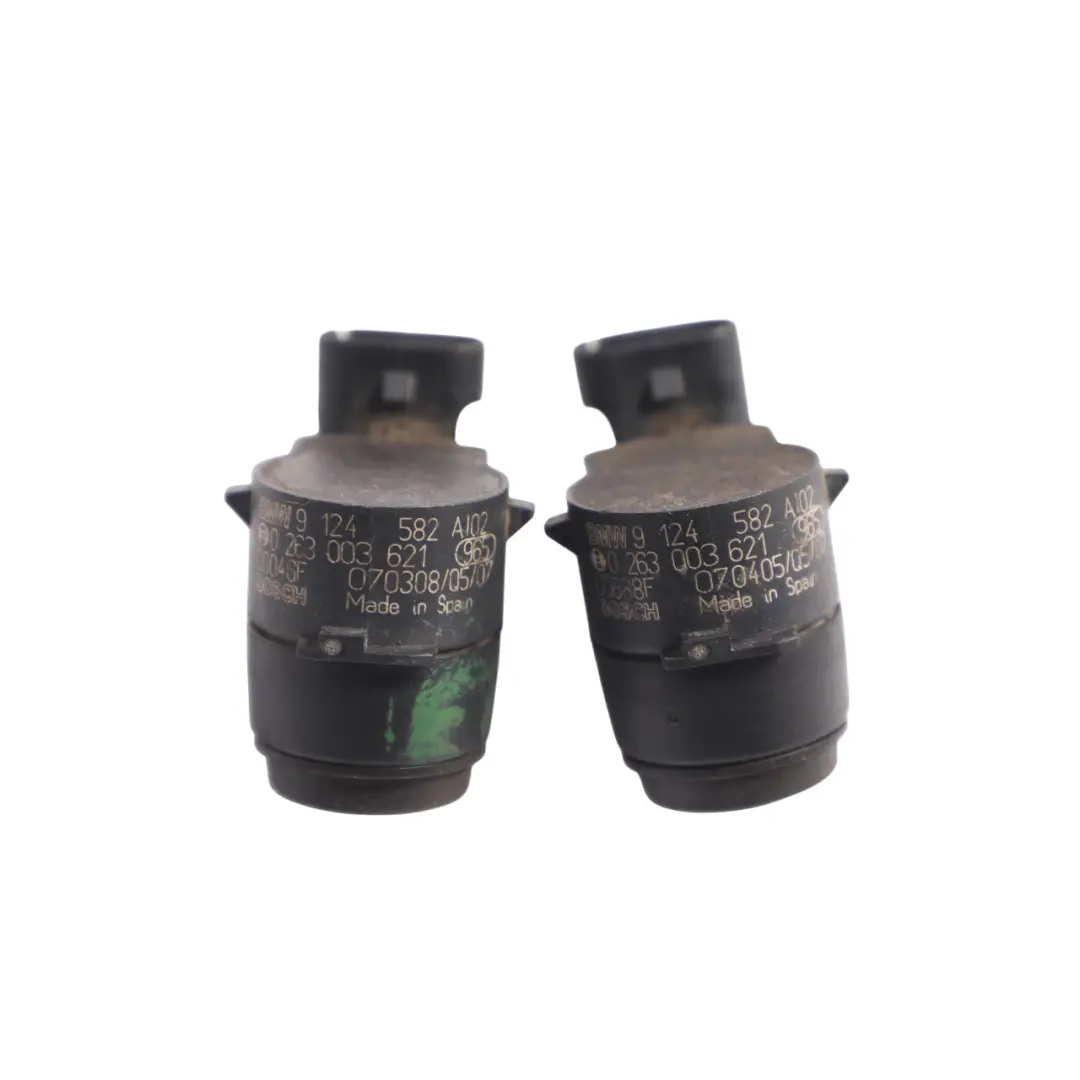 BMW E81 E87 E90 Ultrasonic PDC Sensor SET X2 Patagoniagruen Metallic-A71 - SKU 9124582-PTG1 - Part number 9124582