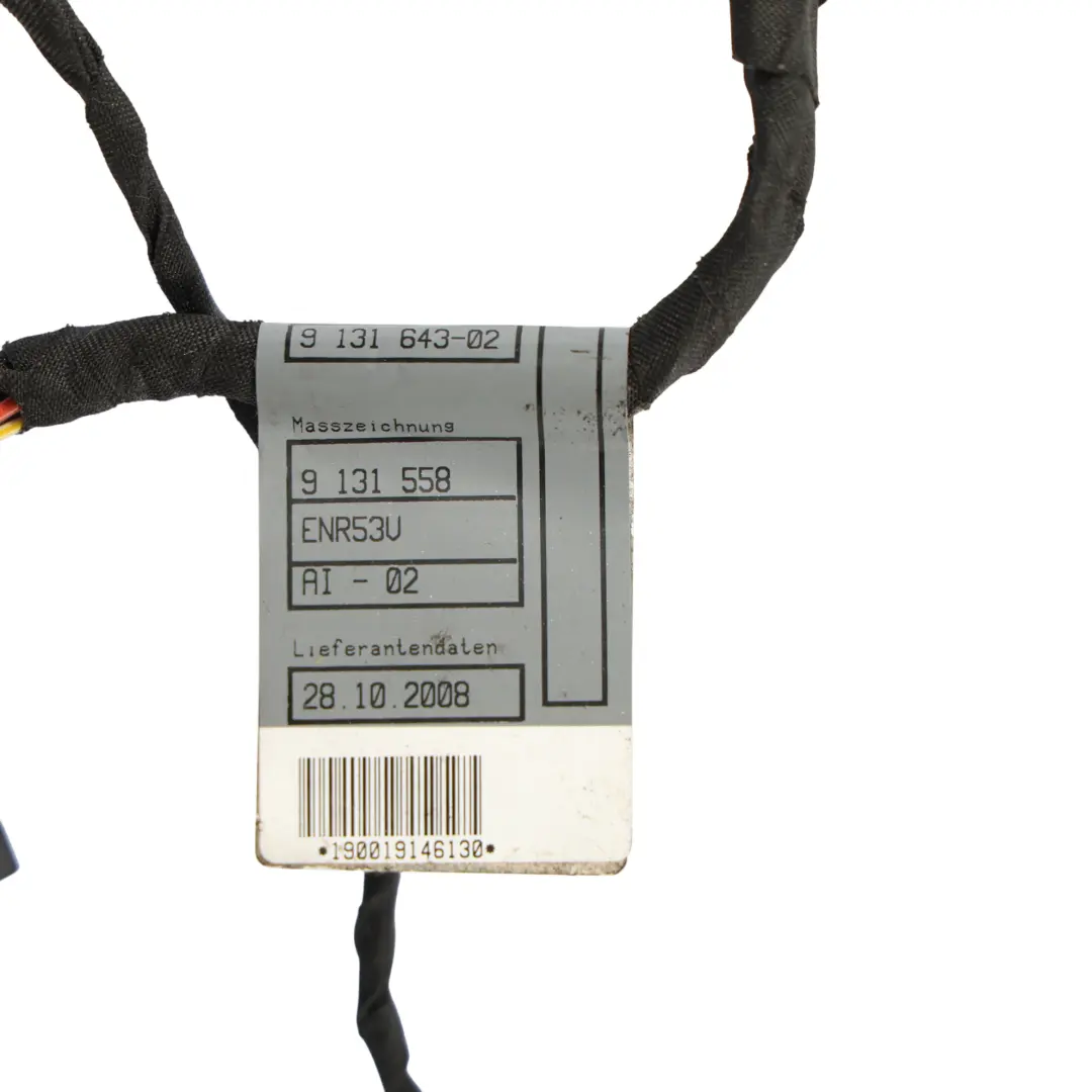 BMW E87 E90 E92 Faisceau De Câbles De Chauffage Siège Avant Droit - SKU 9131643 - Numéro de pièce 9131643