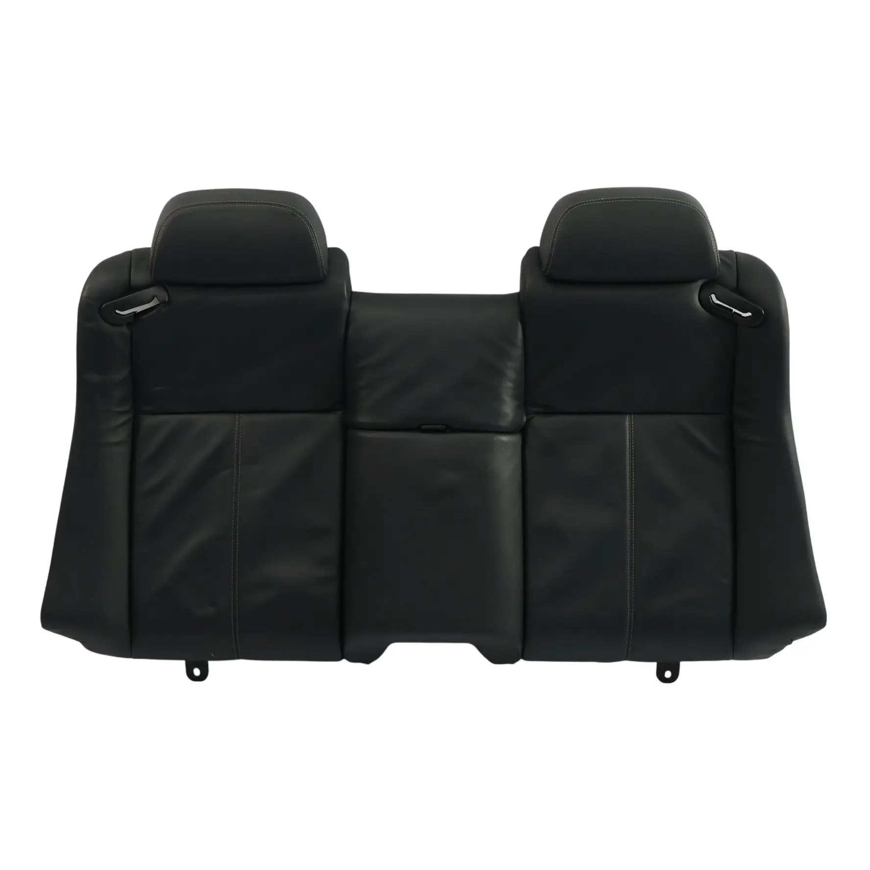 BMW E63 E64 Asiento Trasero Respaldo Cubierta Negro Cuero Dakota