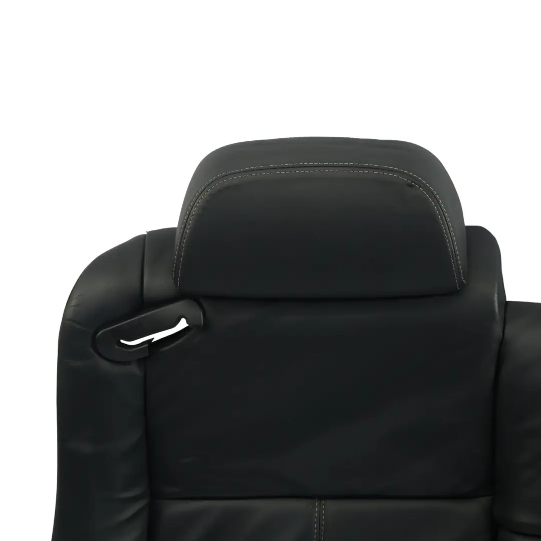 BMW E63 E64 Housse de Dossier de Siege Arriere en Cuir Noir Dakota - SKU 9137385-3 - Numéro de pièce 9137385