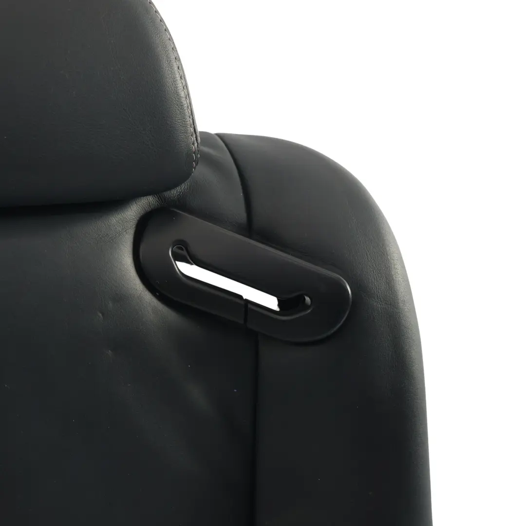 BMW E63 E64 Rücksitz Bezug Lehne Hinten Schwarz Leder Dakota - SKU 9137385-3 - Teilenummer 9137385