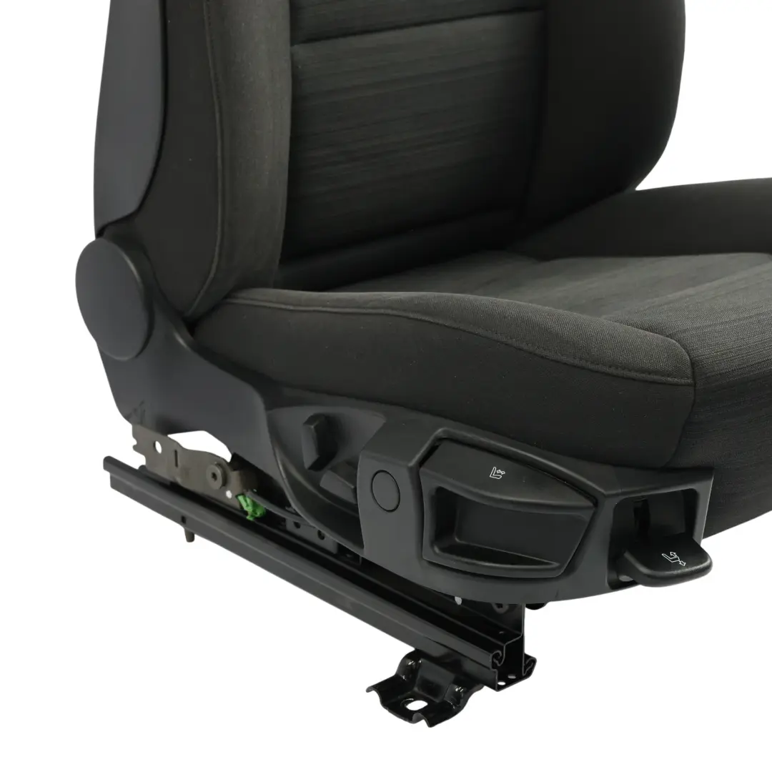 Front Seat BMW E60 E61 LCI Right O/S Interior Fabric Cloth Anthracite to with Part number 9143853 Front Seat BMW E60 E61 LCI Right O/S Interior Fabric Cloth Anthracite - SKU 9143853-2 - Part number 9143853