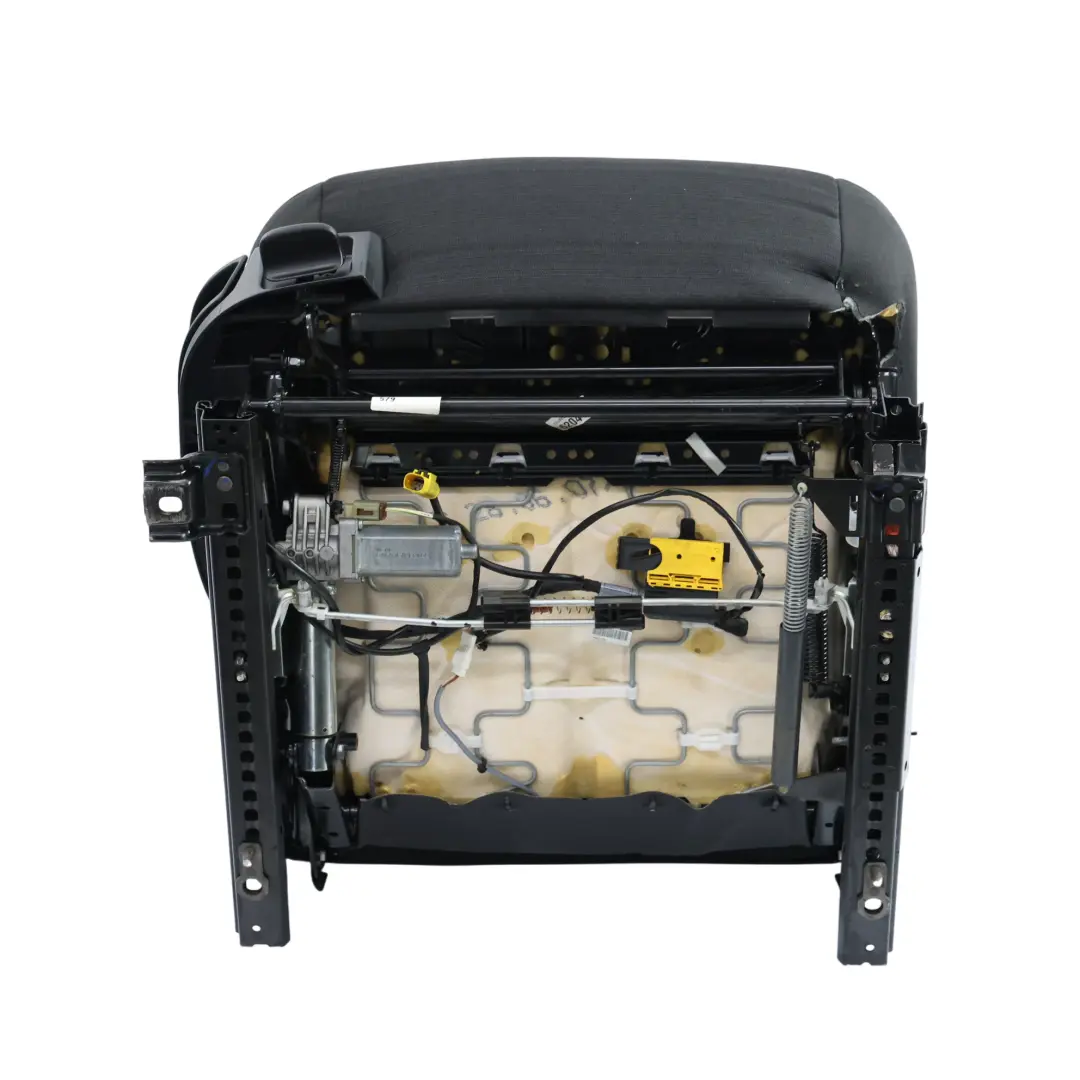 BMW E60 E61 LCI Fotel Przedni Prawy Przód Materiał Antracyt - SKU 9143853-2 - Numer Części 9143853