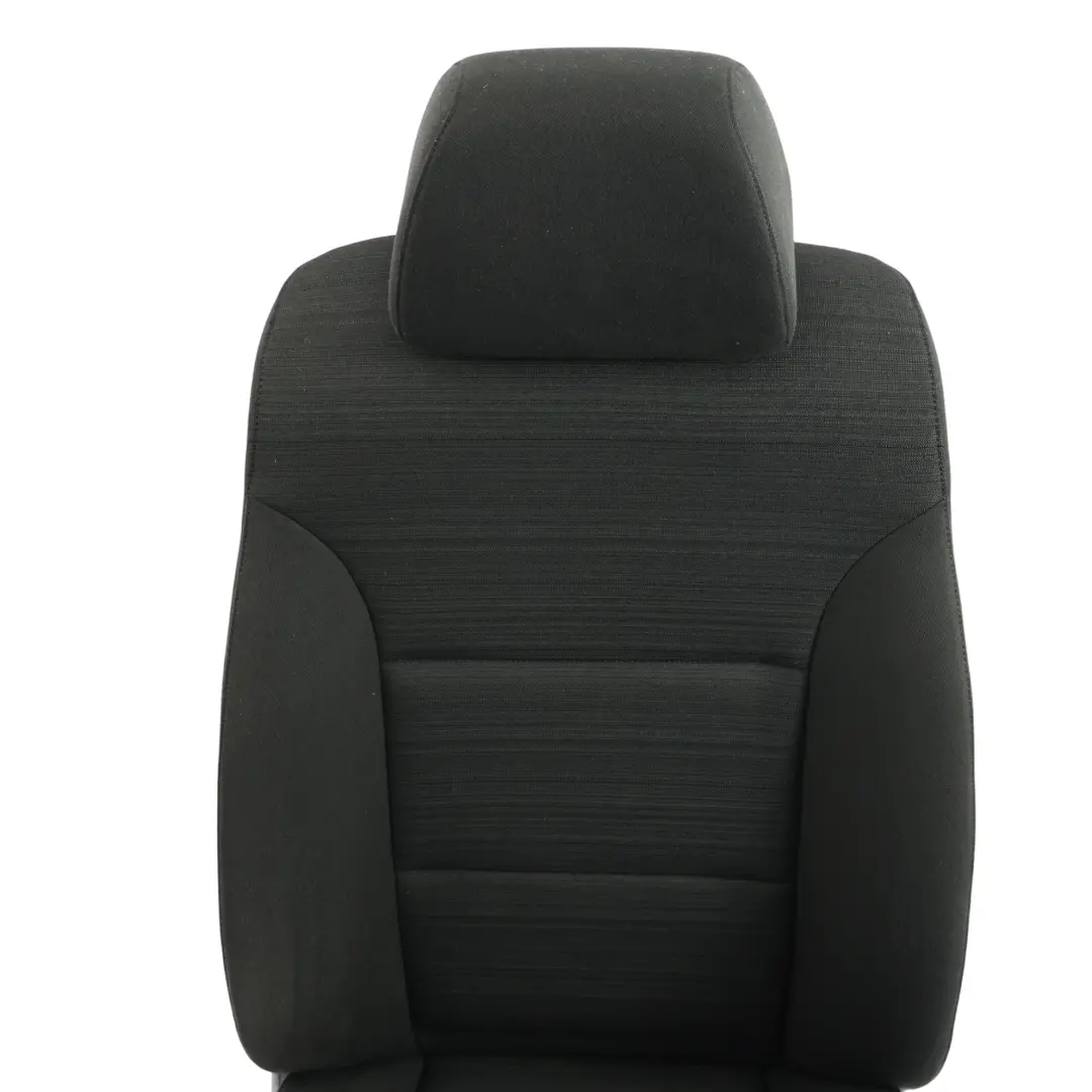  Front Seat BMW E60 E61 LCI Right O/S Interior Fabric Cloth Anthracite - SKU 9143853-2 - Part number 9143853