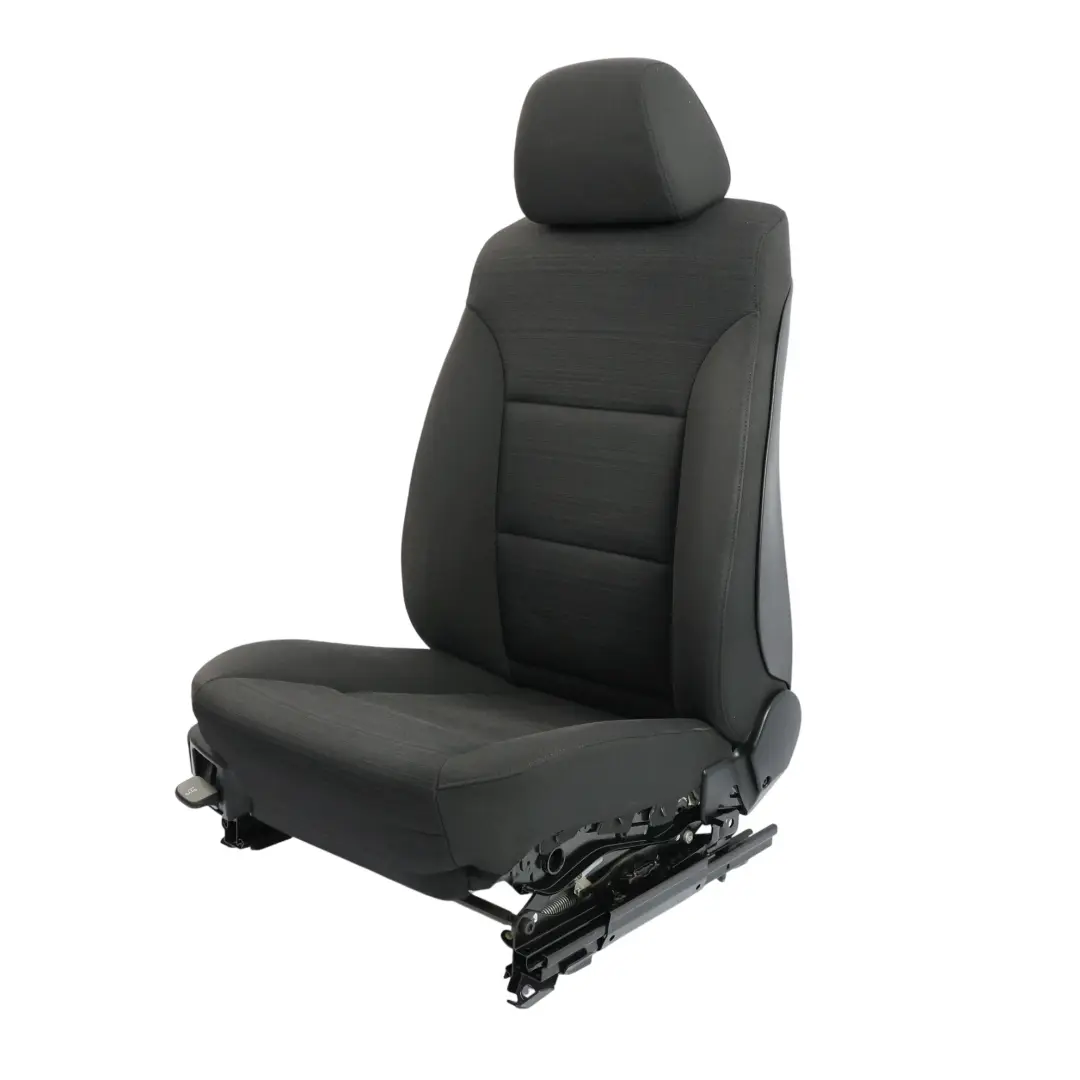 BMW E60 E61 LCI Fotel Przedni Prawy Przód Materiał Antracyt - SKU 9143853-2 - Numer Części 9143853