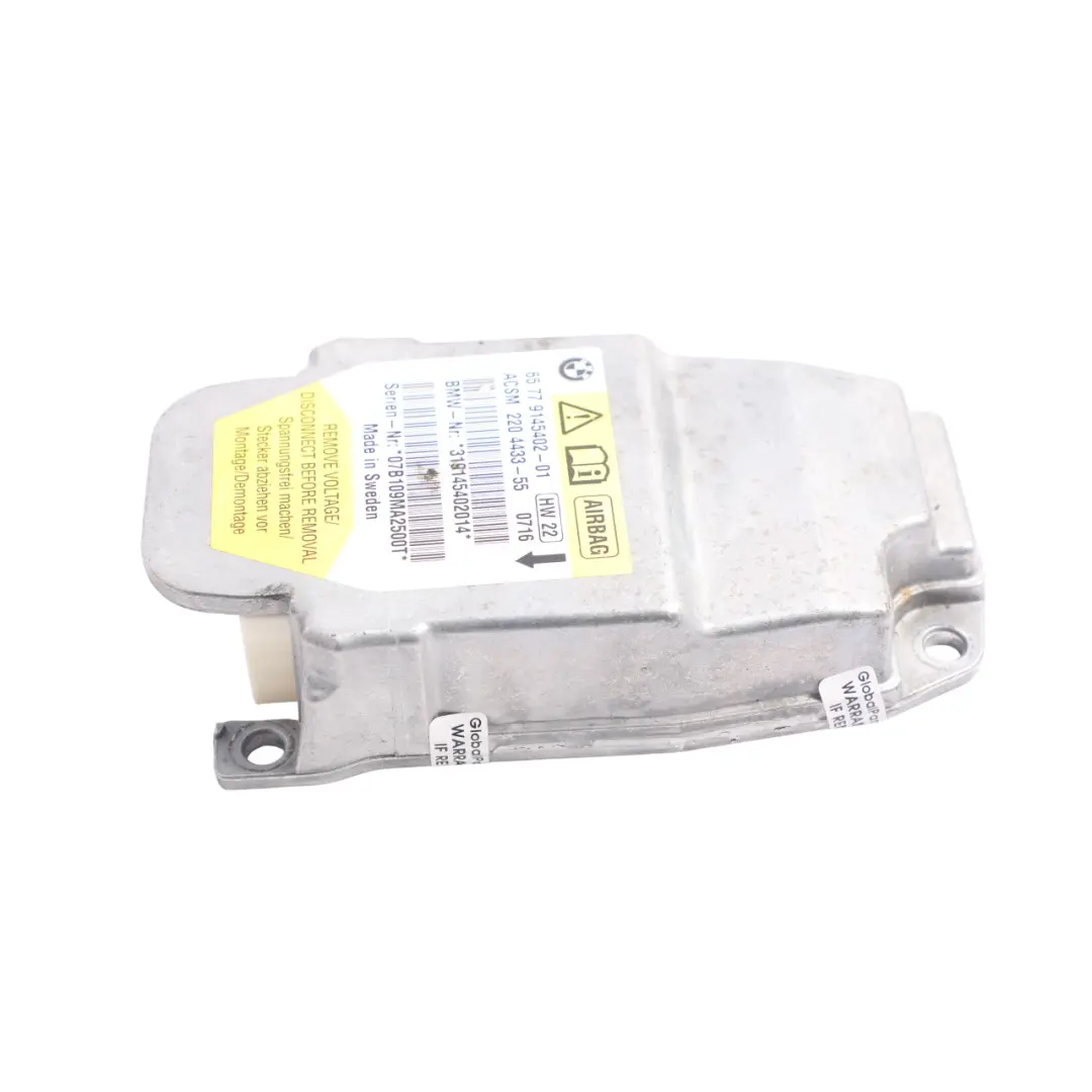 Module ECU Control Unit Centre Vehicle Sensor Controller to BMW E64 Air with Part number 9145402 BMW E64 Air Module ECU Control Unit Centre Vehicle Sensor Controller - SKU 9145402 - Part number 9145402