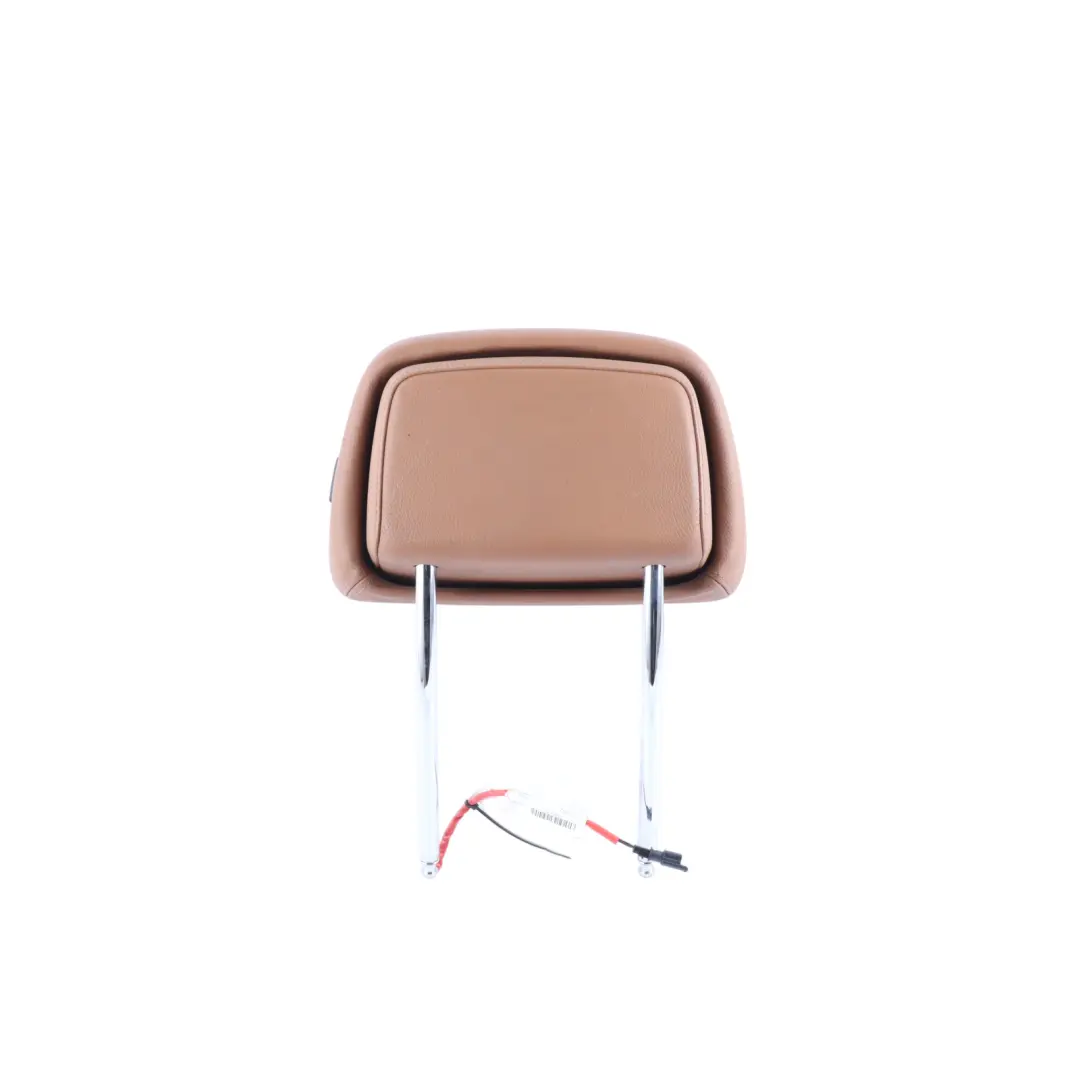 BMW X5 E70 Front Seat Active Headrest Leather Saddle Brown Left Right N/O/S - SKU 9149512 - Part number 9149512