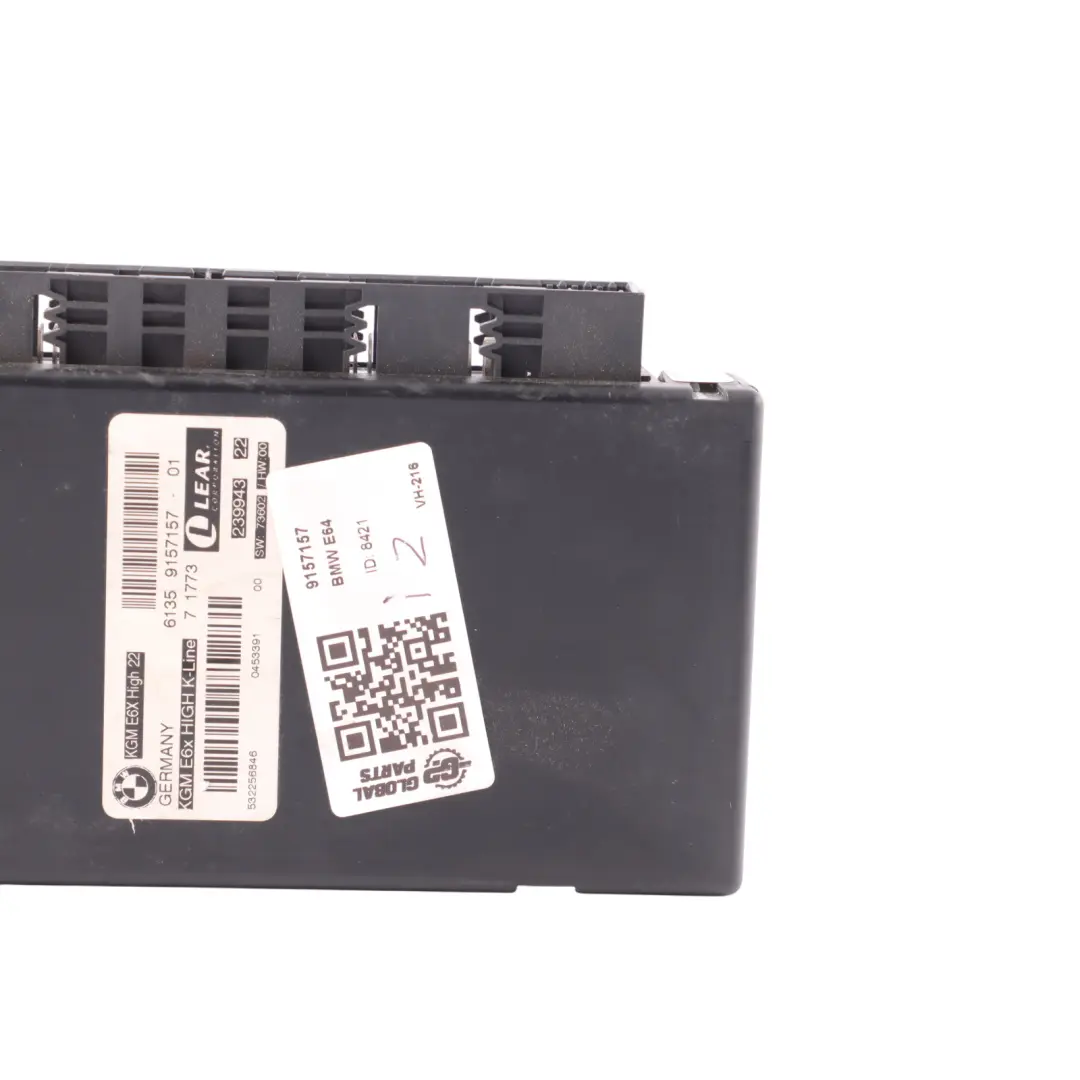 Gateway Module Control Unit ECU to BMW E60 E61 E63 E64 with Part number 9157157 BMW E60 E61 E63 E64 Gateway Module Control Unit ECU - SKU 9157157 - Part number 9157157