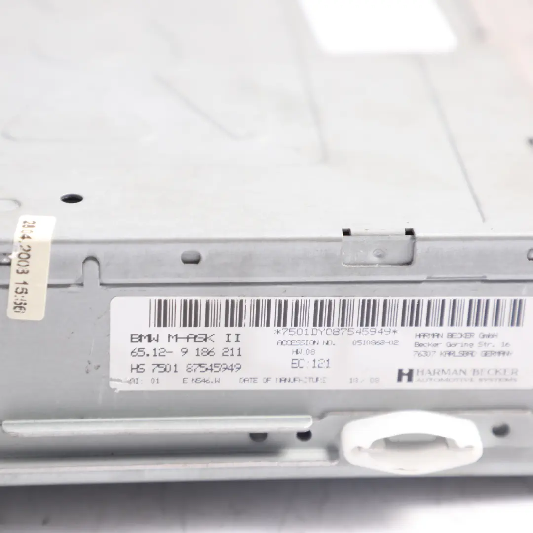 Audio Professional Head Unit Radio CD Player Navigation to BMW X5 E70 M with Part number 9186211 BMW X5 E70 M Audio Professional Head Unit Radio CD Player Navigation - SKU 9186211-1 - Part number 9186211