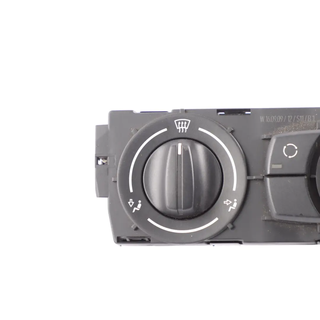 BMW E87 Manual Heater Control Panel Switch Controller Unit Black - SKU 9221859 - Part number 9221859