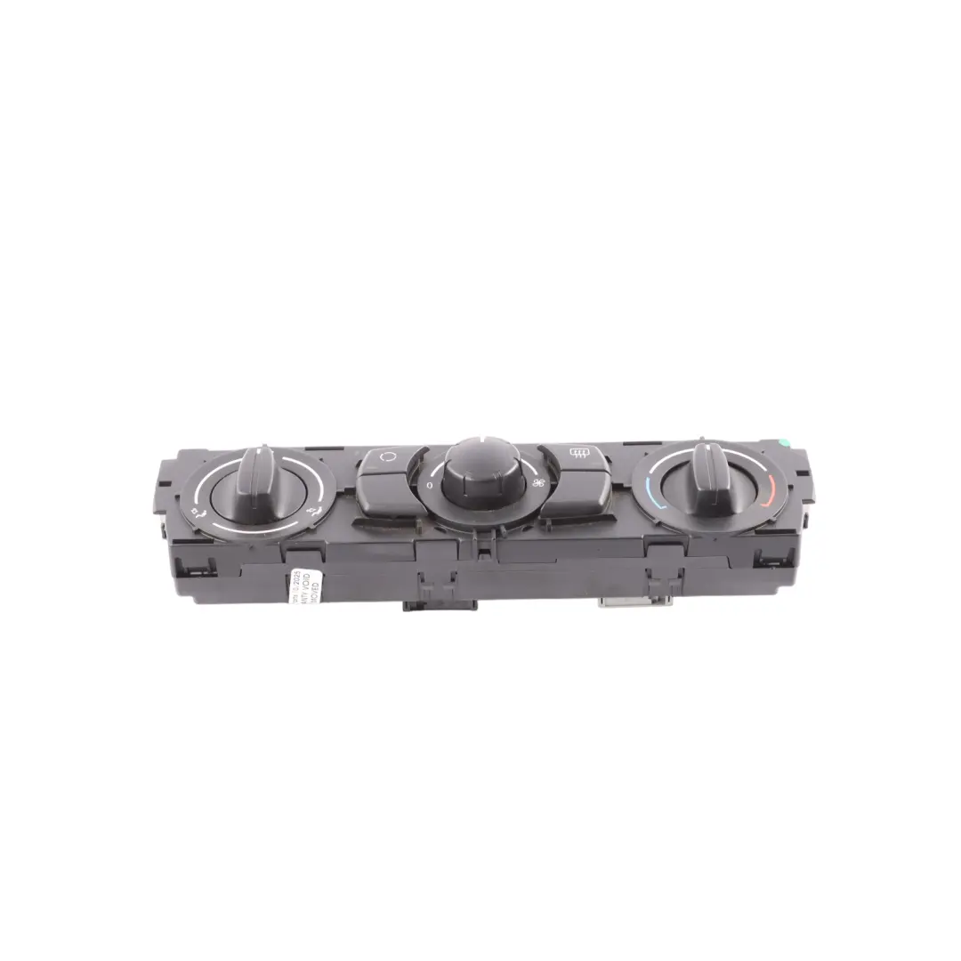 BMW E87 Manual Heater Control Panel Switch Controller Unit Black - SKU 9221859 - Part number 9221859