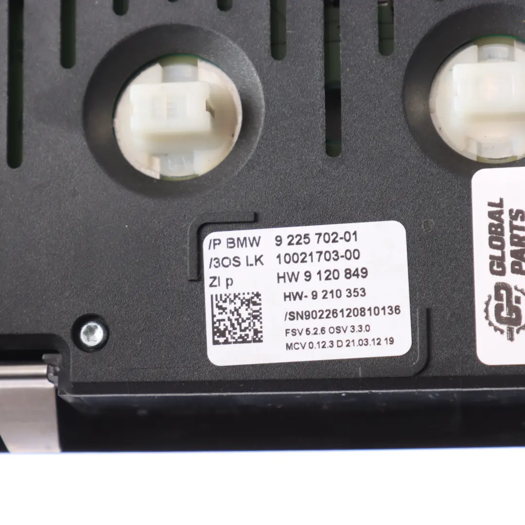 BMW E88 Z4 E89 E93 Lampka Podsufitki Oświetlenie Kabiny Czarna - SKU 9225702 - Numer Części 9225702