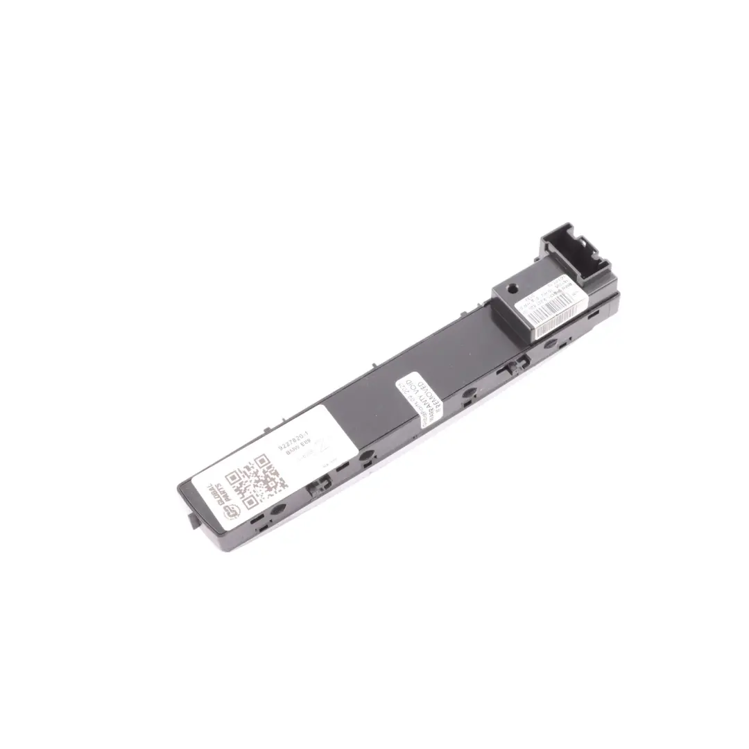 BMW Z4 E89 Panel Interruptor Consola Central Start Stop Techo Asientos - SKU 9227820-1 - Número de pieza 9227820