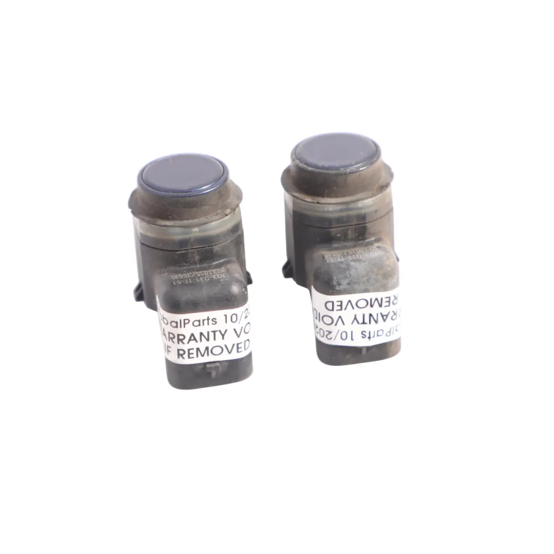 BMW X5 E70 F10 PDC Parking Sensor Ultrasonic SET X2 Tiefseeblau - A76 A89 - SKU 9231283-DSB1 - Part number 9231283