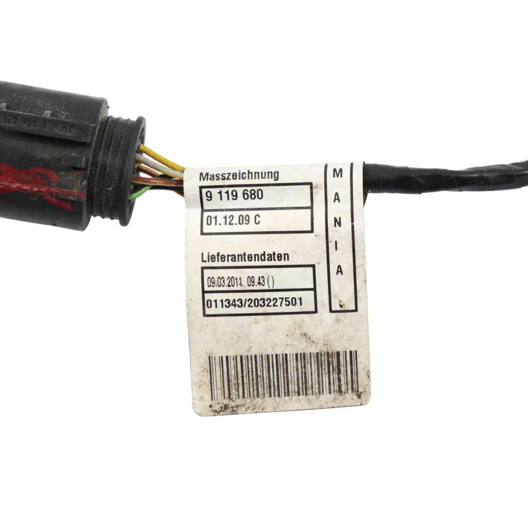 BMW PDC E81 E87N LCI Wiring Front Bumper Parking Senors Harnes Loom - SKU 9236518 - Part number 9236518