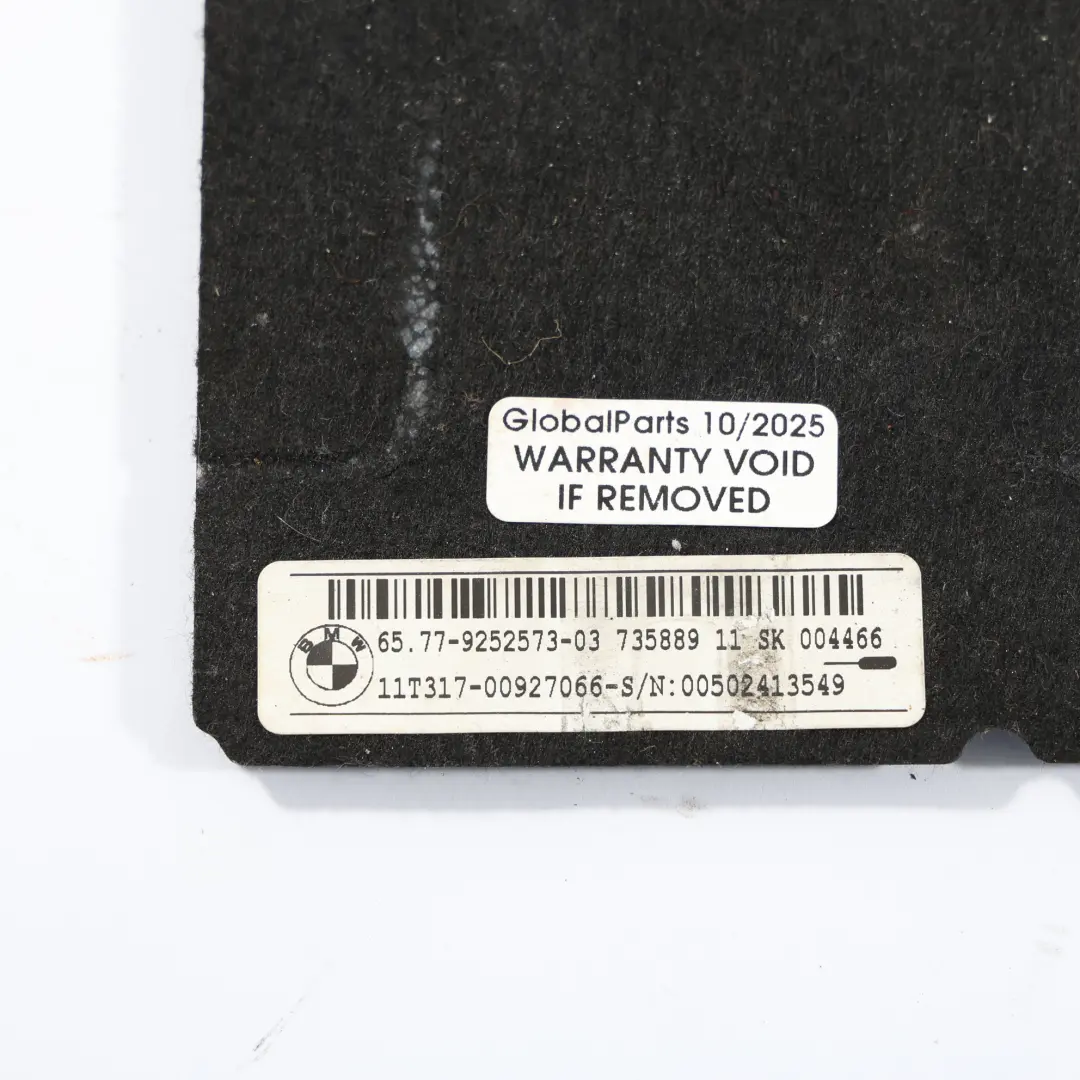 Tapis De Capteur De Siège Passager Avant pour BMW F20 F21 F30 F31 Mini F56 à propos du numéro de pièce 9252573 BMW F20 F21 F30 F31 Mini F56 Tapis De Capteur De Siège Passager Avant - SKU 9252573 - Numéro de pièce 9252573