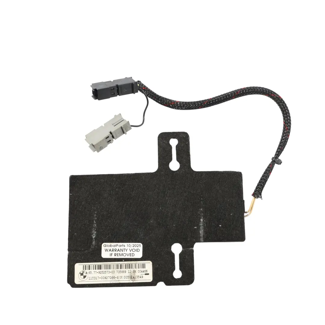 BMW F20 F21 F30 F31 Mini F56 Asiento Delantero Pasajero Sensor Mat - SKU 9252573 - Número de pieza 9252573