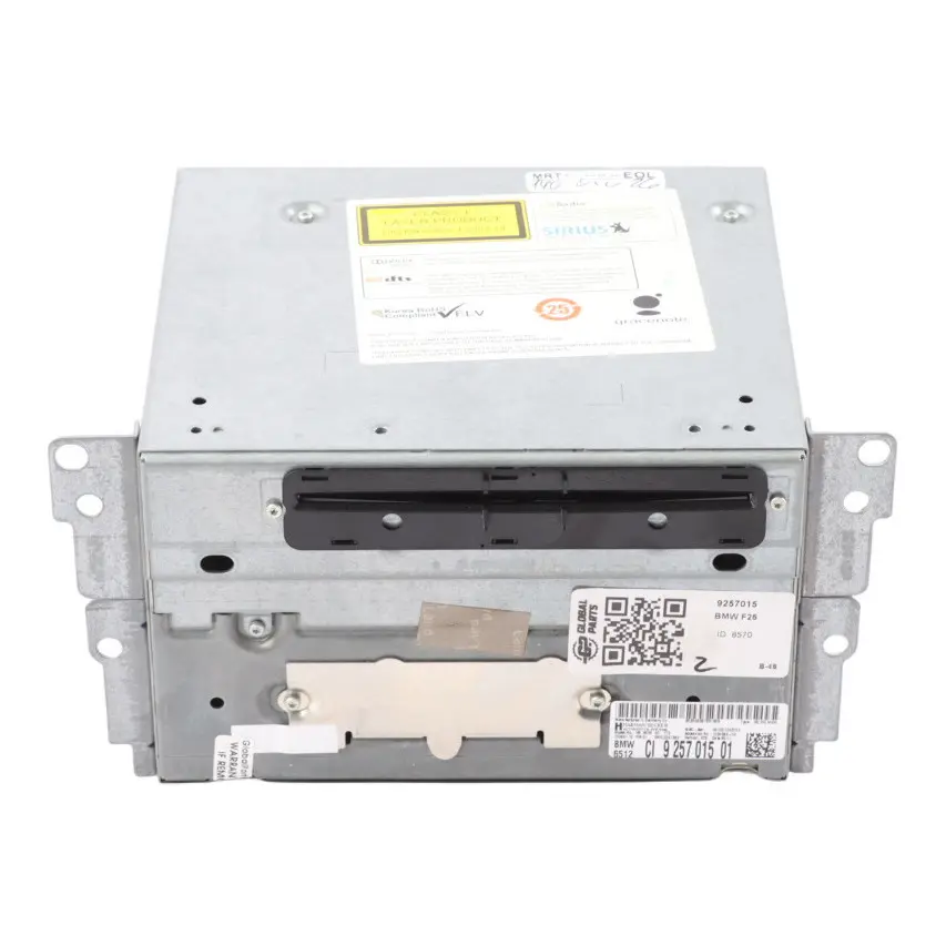 BMW F07 F25 CIC Sat Nav Professional Infotainment Radio Player Head Unit - SKU 9257015 - Part number 9257015