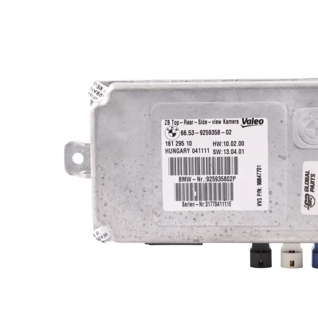 BMW F10 F11 F30 F32 F33 Seite Surround View Kamera Steuergerät Modul - SKU 9259358 - Teilenummer 9259358