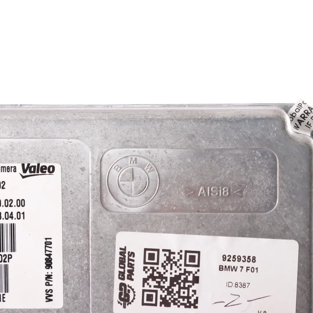 BMW F10 F11 F30 F32 F33 Módulo Control Cámara Visión Envolvente Lateral - SKU 9259358 - Número de pieza 9259358