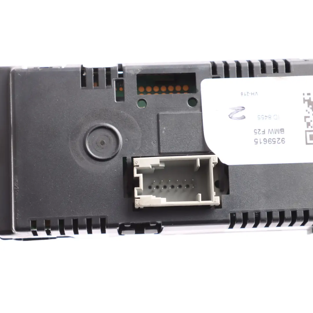 A/C Air Conditioning Climate Control Unit Switch Panel Heater to BMW X3 F25 with Part number 9259615 BMW X3 F25 A/C Air Conditioning Climate Control Unit Switch Panel Heater - SKU 9259615 - Part number 9259615