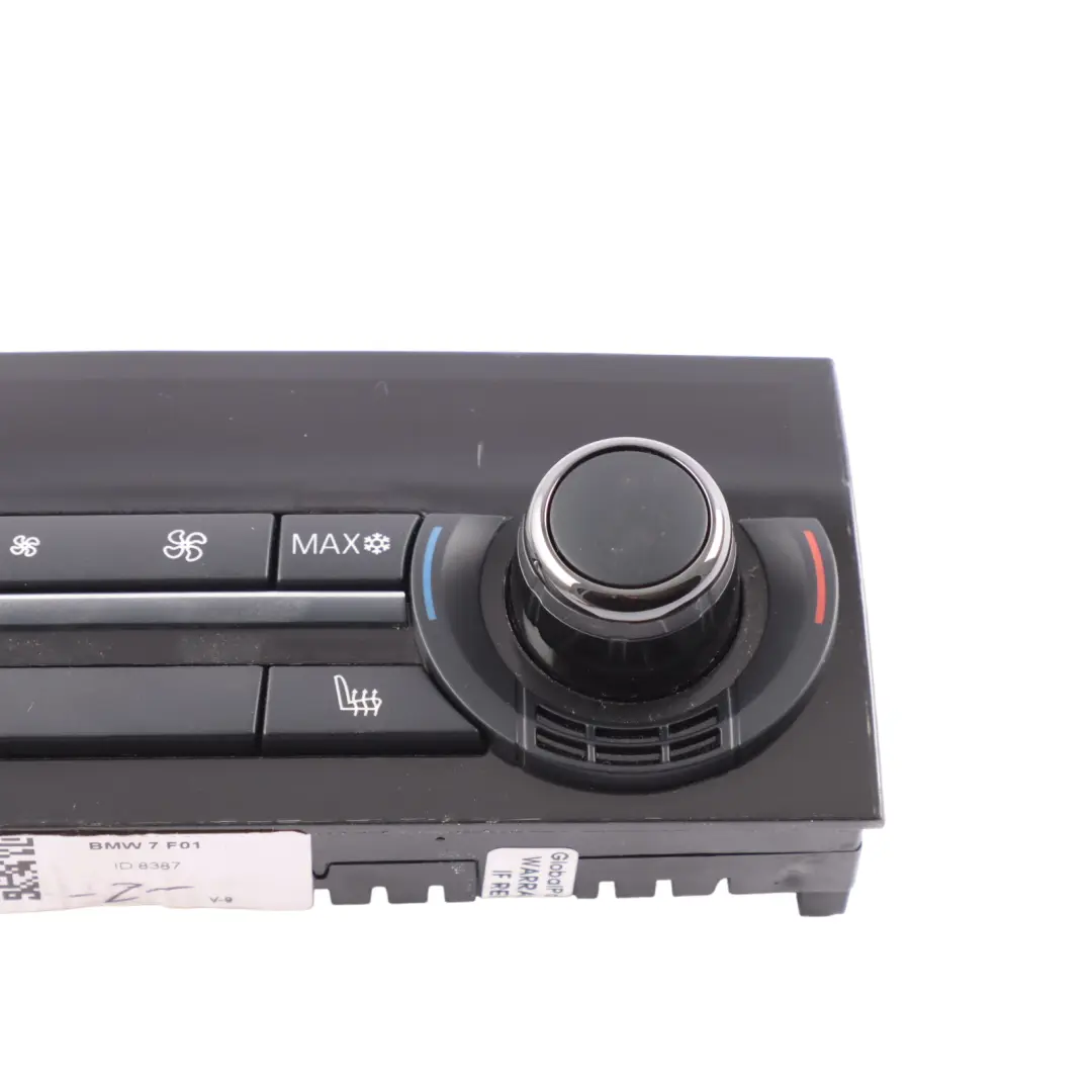 BMW F01 F07 Air Conditioning Climate Control Unit Switch Panel Heater - SKU 9290753 - Part number 9290753
