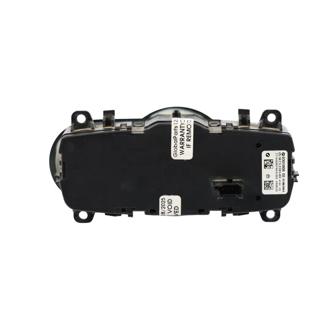 Scheinwerferschalter Beleuchtung Bedienelement Panel für Mini F55 F56 mit Teilenummer 9301808 Mini F55 F56 Scheinwerferschalter Beleuchtung Bedienelement Panel - SKU 9301808-1 - Teilenummer 9301808
