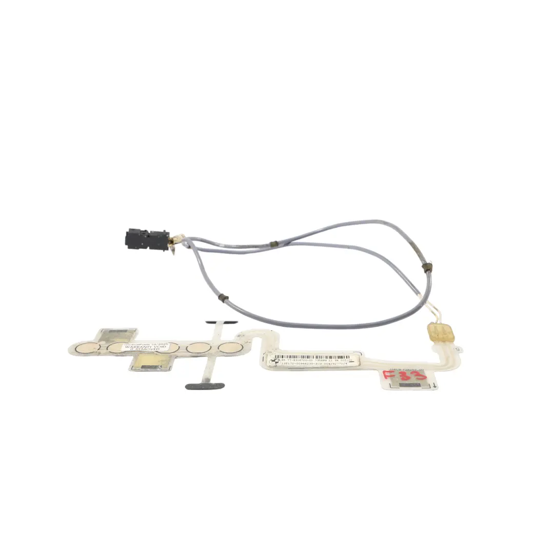 Sensore Di Occupazione Sedile Passeggero Mat per BMW F33 Cabrio Cabrio con numero di parte 9318720 BMW F33 Cabrio Cabrio Sensore Di Occupazione Sedile Passeggero Mat - SKU 9318720 - Numero di parte 9318720