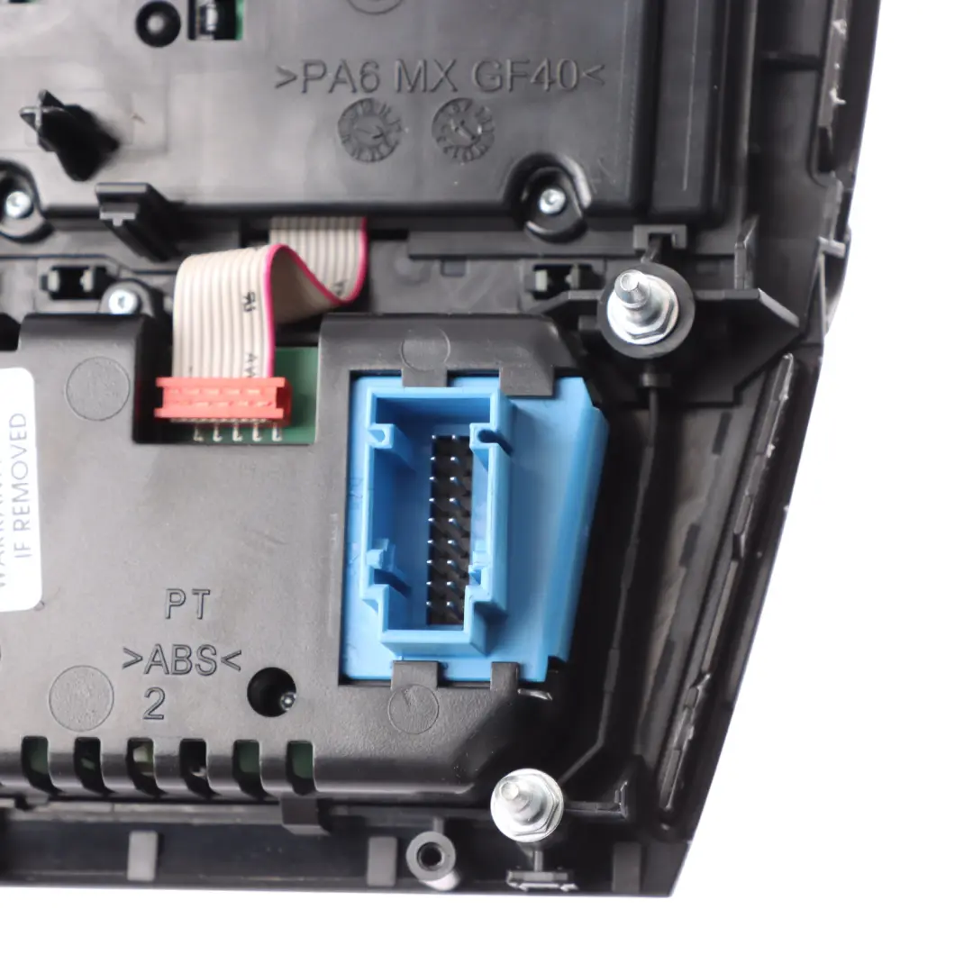 BMW F10 A/C Air Conditioning Radio Automatic Control Switch Unit Panel - SKU 9324317 - Part number 9324317
