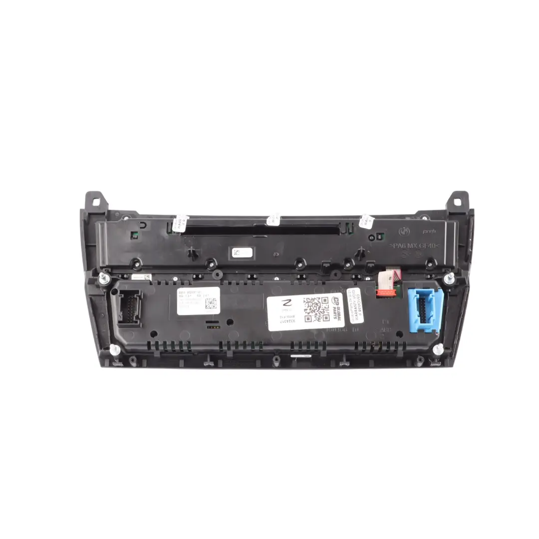 BMW F10 A/C Air Conditioning Radio Automatic Control Switch Unit Panel - SKU 9324317 - Part number 9324317