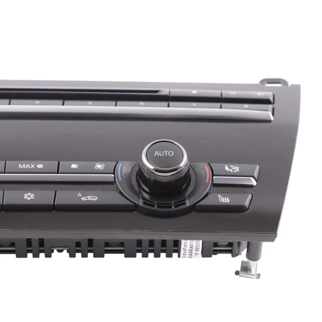 BMW F01 F02 Radio Air Conditioning A/C Switch Control Unit Panel Ceramic - SKU 9328415 - Part number 9328415