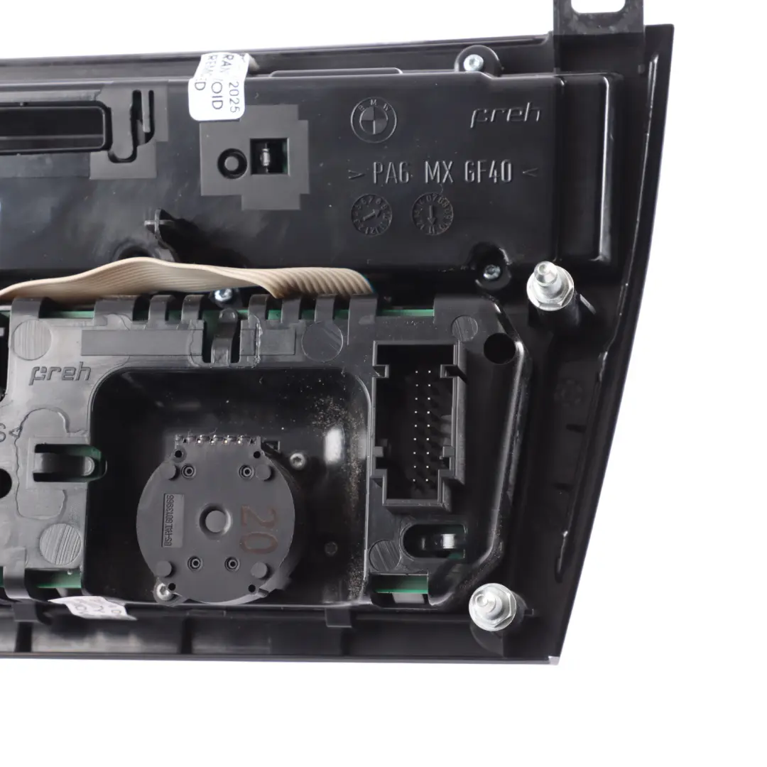 BMW F01 F02 Radio Air Conditioning A/C Switch Control Unit Panel Ceramic - SKU 9328415 - Part number 9328415