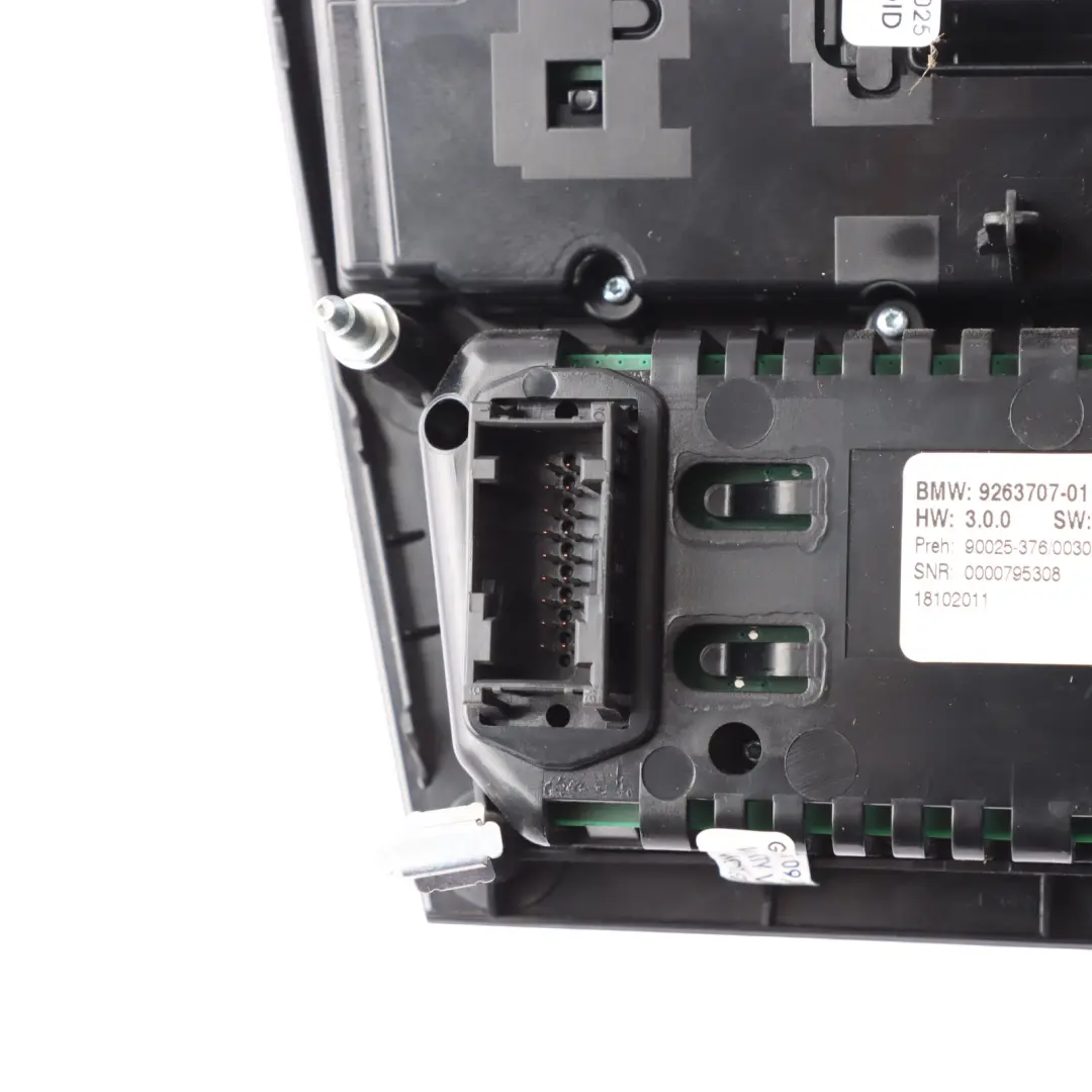 Radio Air Conditioning A/C Switch Control Unit Panel Ceramic to BMW F01 F02 with Part number 9328415 BMW F01 F02 Radio Air Conditioning A/C Switch Control Unit Panel Ceramic - SKU 9328415 - Part number 9328415