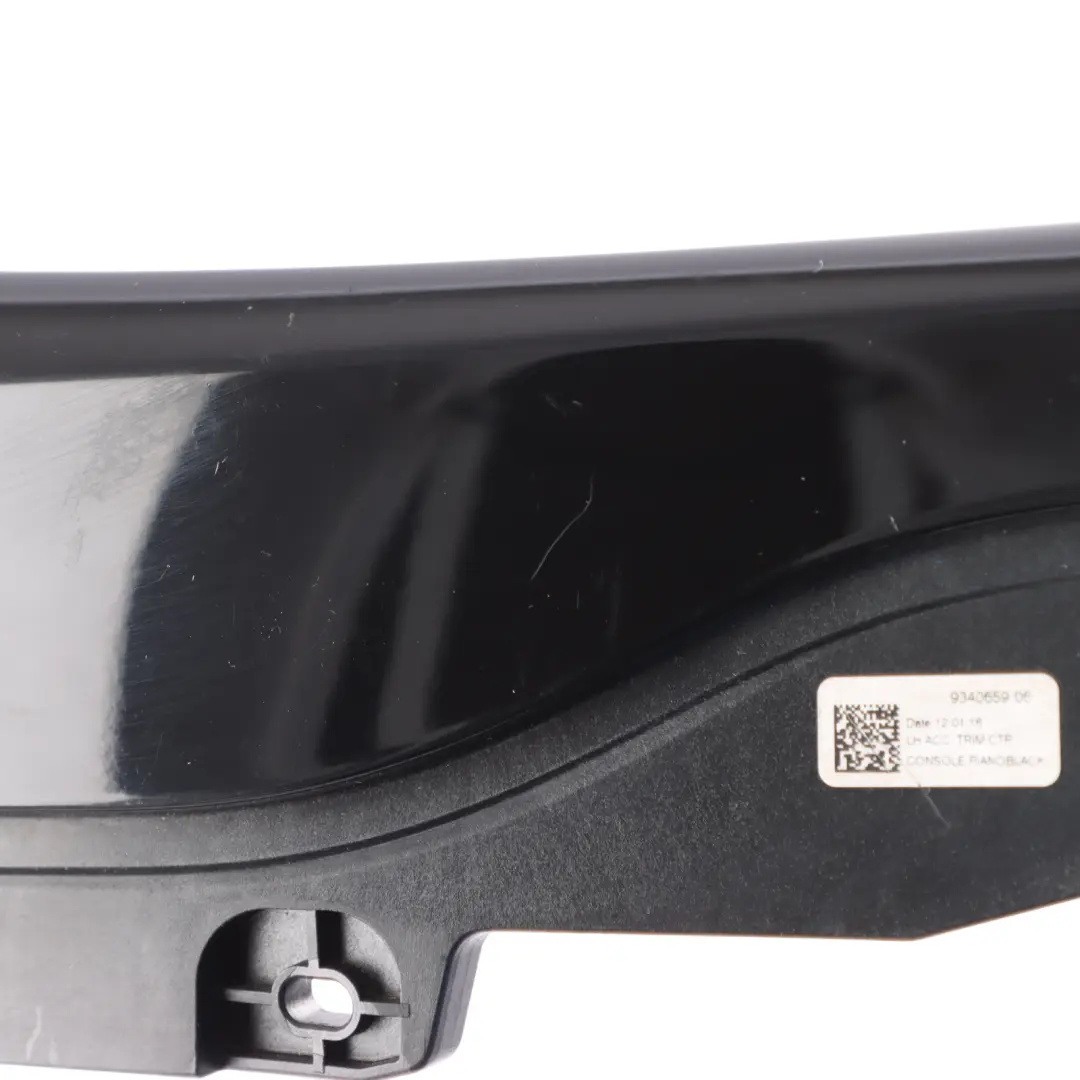 Centre Console Trim Panel Covering Strip Left N/S Piano Black to Mini F54 with Part number 9340659 Mini F54 Centre Console Trim Panel Covering Strip Left N/S Piano Black - SKU 9340659 - Part number 9340659