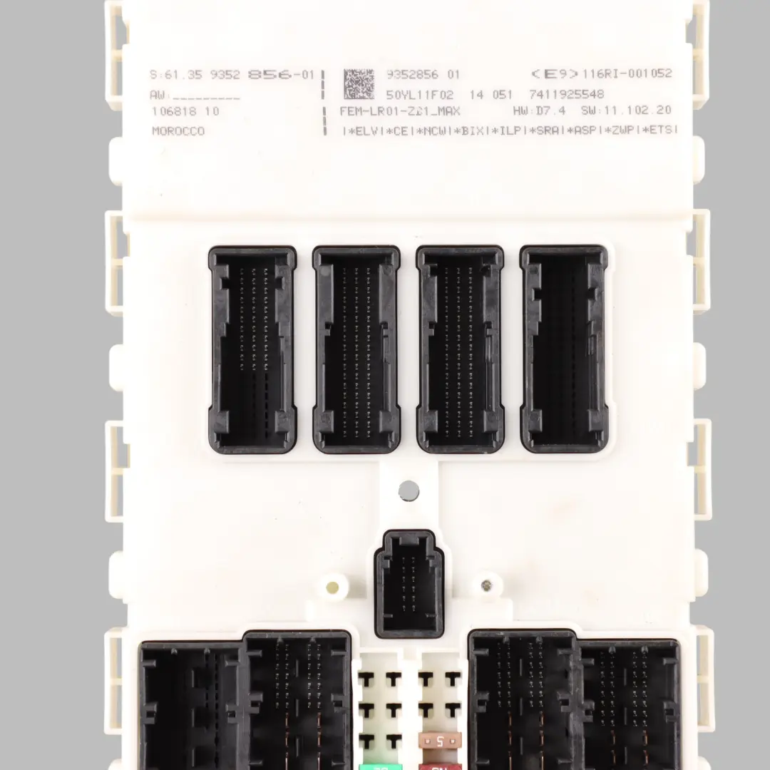 BMW F20 F21 F22 F30 F31 F32 F36 Body Control Module Electronic Unit FEM - SKU 9352856 - Part number 9352856