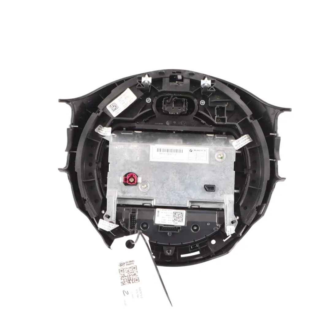 MMI Visual Boost Surround Central Cover Instrument to Mini F55 F56 F57 with Part number 9367673 Mini F55 F56 F57 MMI Visual Boost Surround Central Cover Instrument - SKU 9367673-3 - Part number 9367673