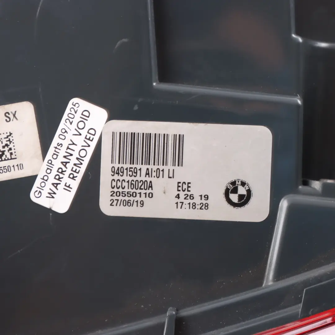 Side Tail Light Taillight Lamp Left N/S LED to BMW F22 F87 F23 LCI Rear with Part number 9491591 BMW F22 F87 F23 LCI Rear Side Tail Light Taillight Lamp Left N/S LED - SKU 9491591-1 - Part number 9491591