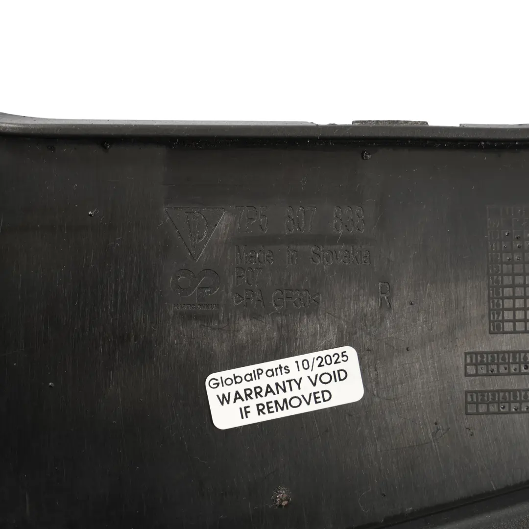 Listwa Obudowa Tłumika Zderzak Tył Prawo 7P5807838 do Porsche Cayenne 92A o numerze 95850583800 Porsche Cayenne 92A Listwa Obudowa Tłumika Zderzak Tył Prawo 7P5807838 - SKU 95850583800 - Numer Części 95850583800