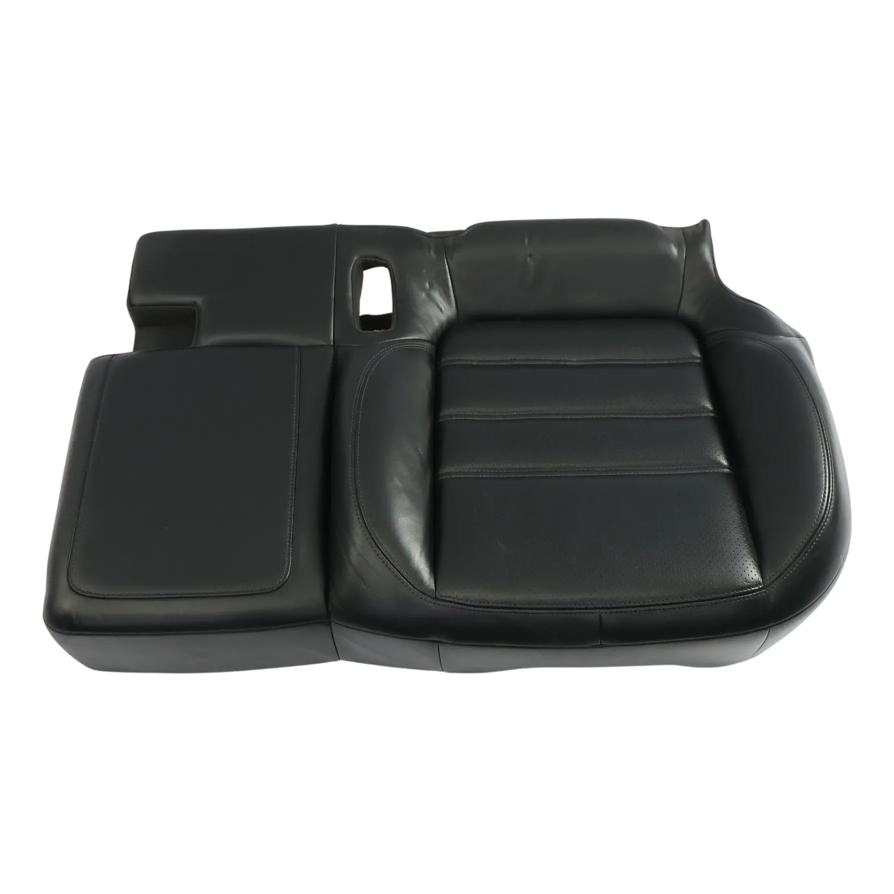 Porsche Cayenne 92A Rear Seat Bench Heated Black Leather Left N/S 95852240593
