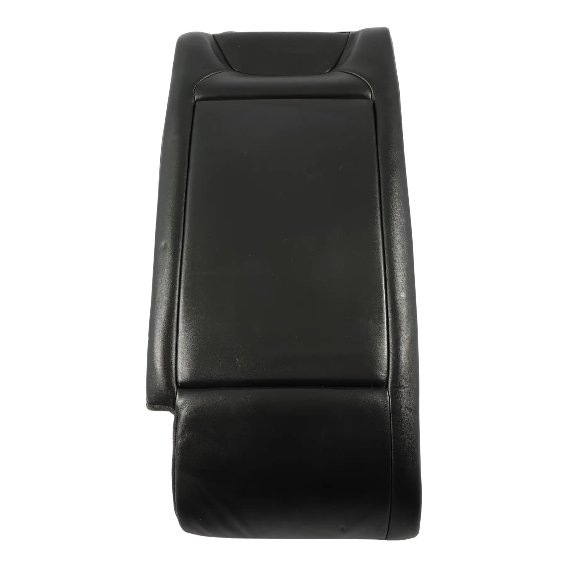 Porsche Cayenne 92A Rear Seat Armrest Centre Backrest Storage Tray Black Leather