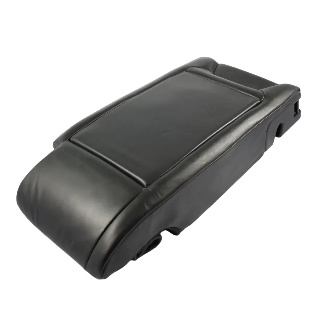 Porsche Cayenne 92A Rear Seat Armrest Centre Backrest Storage Tray Black Leather - SKU 95852208110 - Part number 95852208110