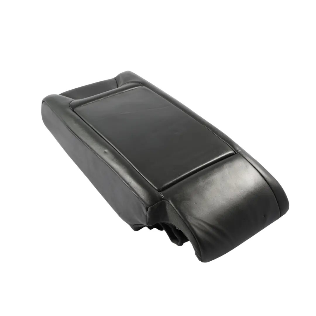 Porsche Cayenne 92A Rücksitz Armlehne Mitte Rückenlehne Ablagefach Schwarz Leder - SKU 95852208110 - Teilenummer 95852208110