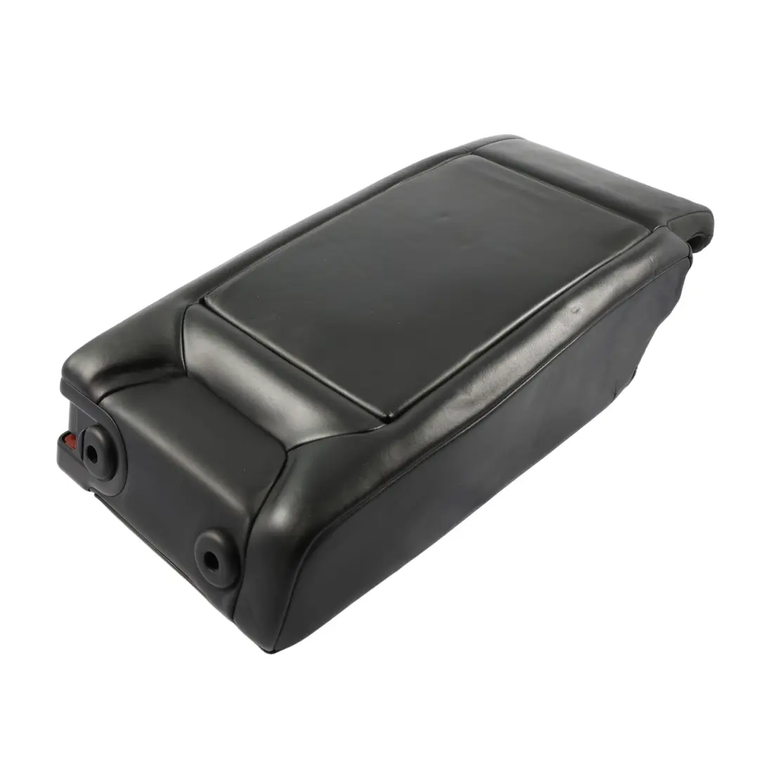 Porsche Cayenne 92A Rücksitz Armlehne Mitte Rückenlehne Ablagefach Schwarz Leder - SKU 95852208110 - Teilenummer 95852208110