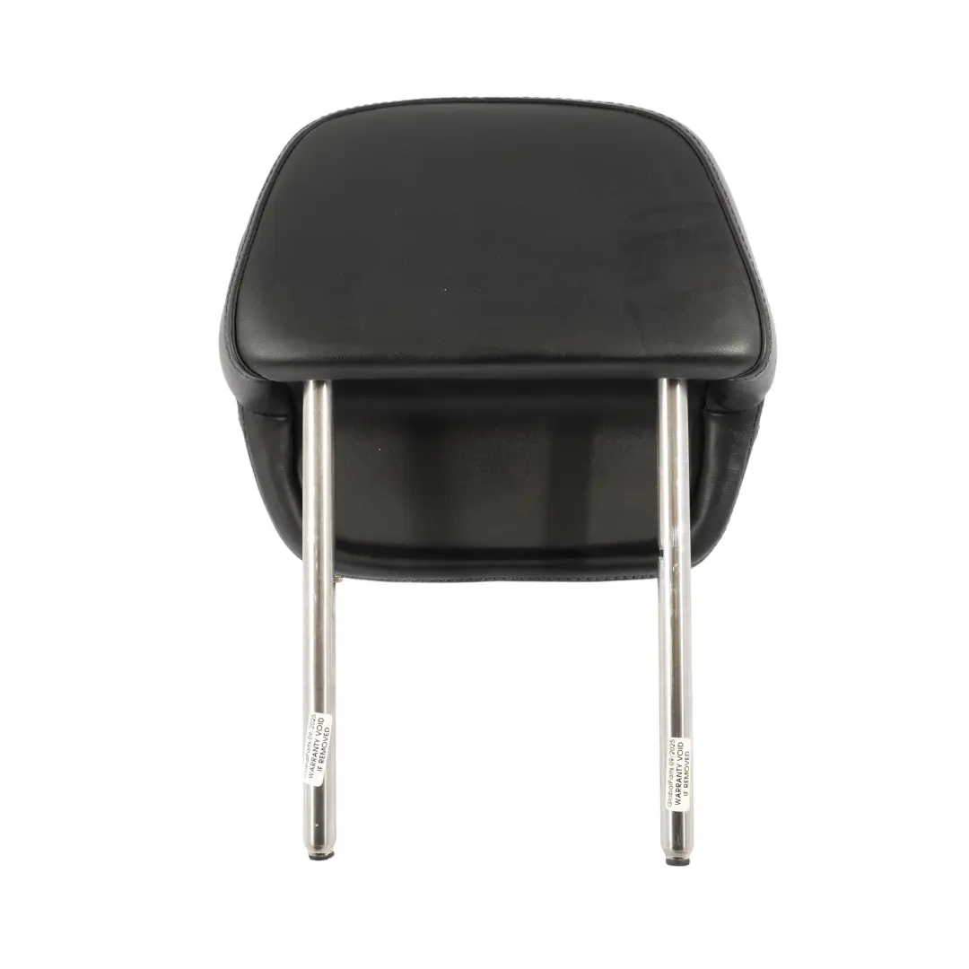 Porsche Cayenne 92A 958 Seat Headrest Rear Left N/S Head Rest Black Leather - SKU 95852281300 - Part number 95852281300