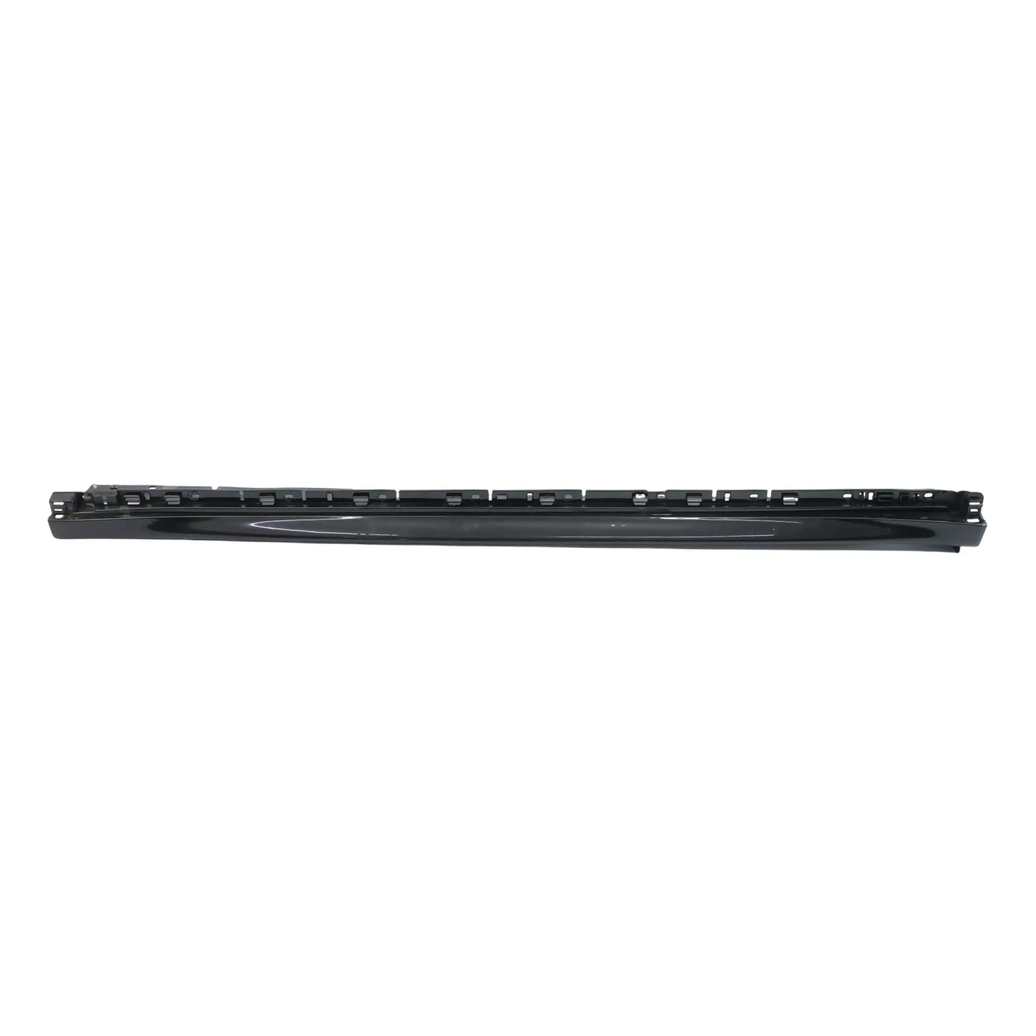 Porsche Cayenne 92A Side Skirt Sill Strip Left N/S Jet Black Metallic - C9X