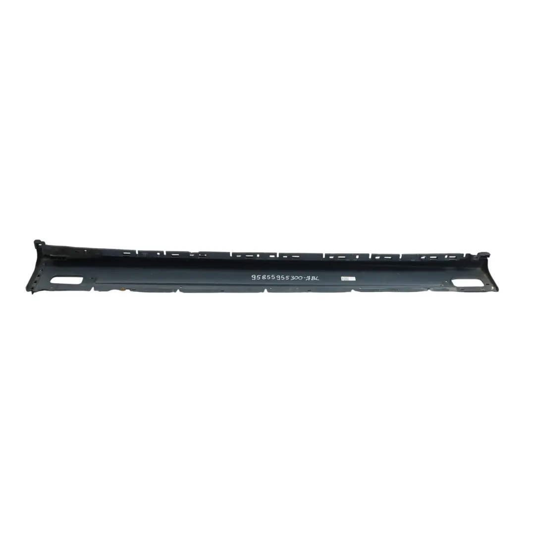 Porsche Cayenne 92A Striscia Di Brancardi Laterali Sinistra Jet Black Noir - C9X - SKU 95855955300-JBL - Numero di parte 95855955300