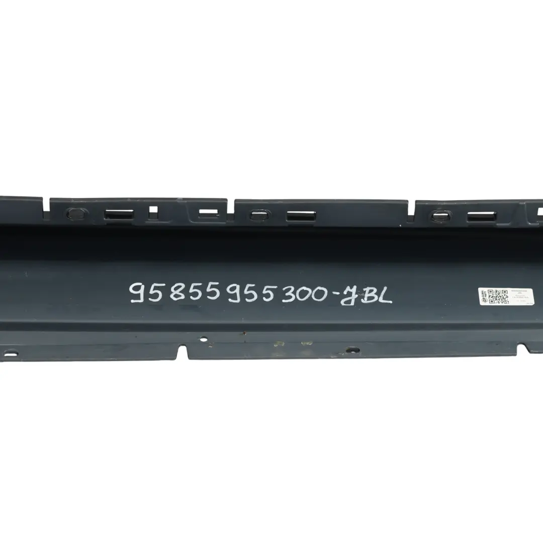 Porsche Cayenne 92A Seuil De Porte Latéral Gauche Jet Black Metallic - C9X - SKU 95855955300-JBL - Numéro de pièce 95855955300