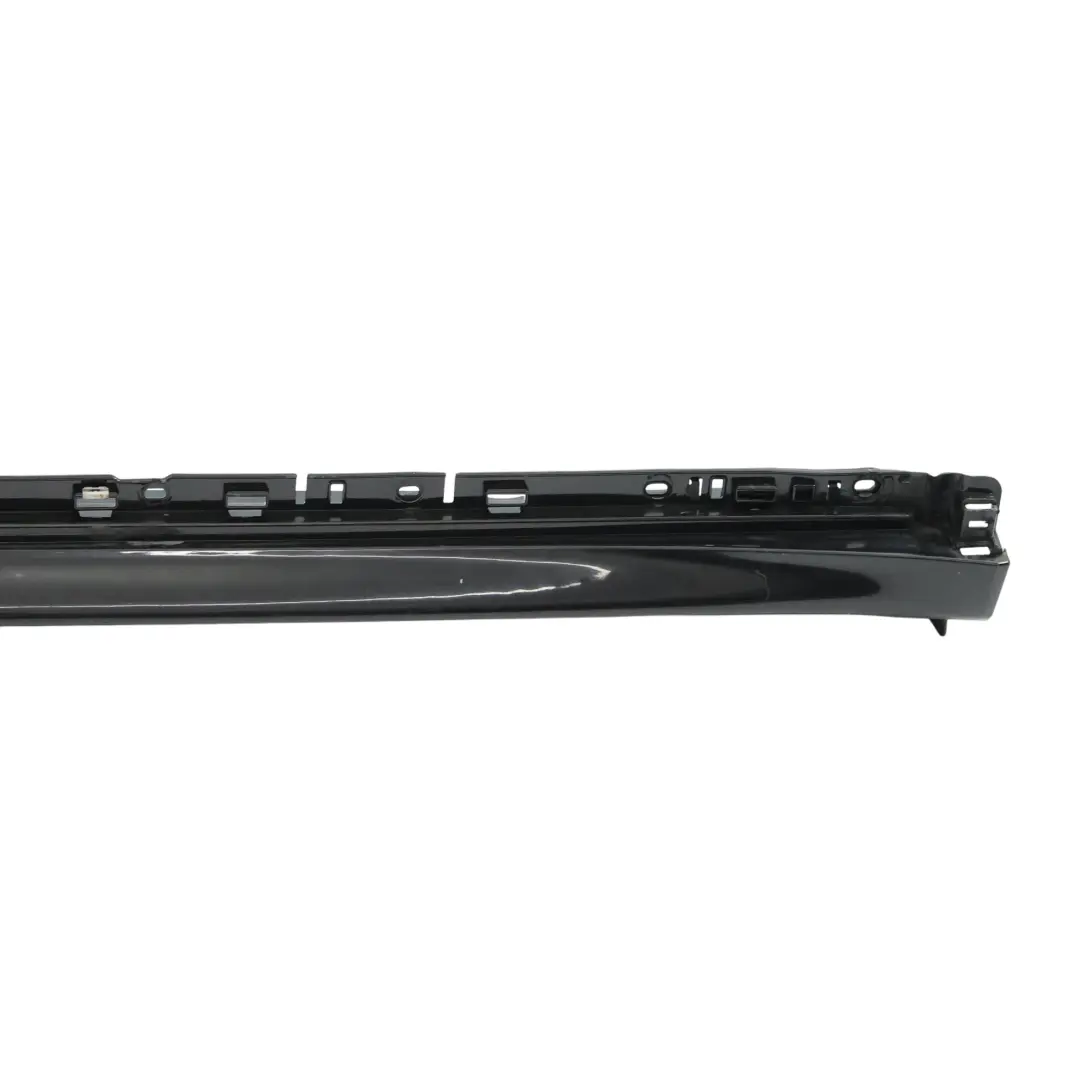 Porsche Cayenne 92A Side Skirt Sill Strip Left N/S Jet Black Metallic - C9X - SKU 95855955300-JBL - Part number 95855955300